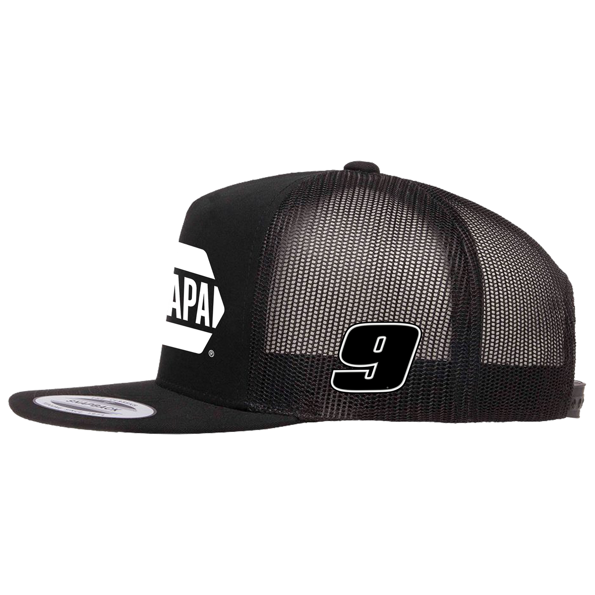 PRE-ORDER* BLACK NAPA HAT – Chase Elliott Store