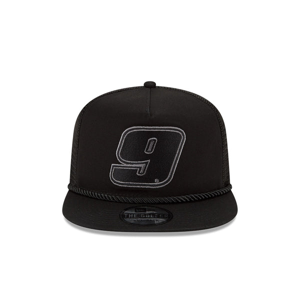 CASQUETTE DE CAMION DE GOLFEUR NOIR 9 NEW ERA