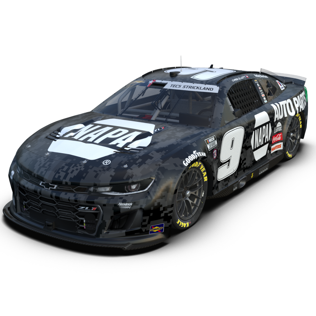 Chase Elliott Qualifies 24th In Return To No. 9 NASCAR Chevy