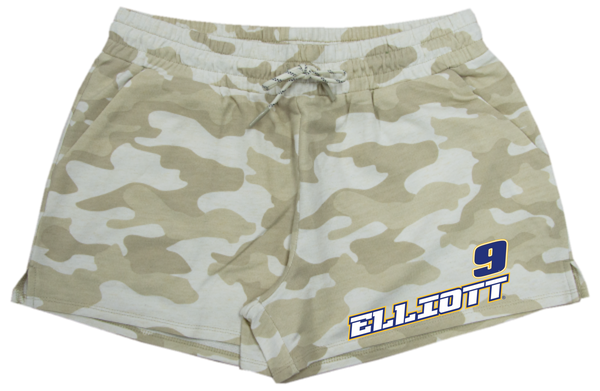 **PRE-ORDEN** SHORTS ELLIOTT PARA MUJER CAMO ARENA