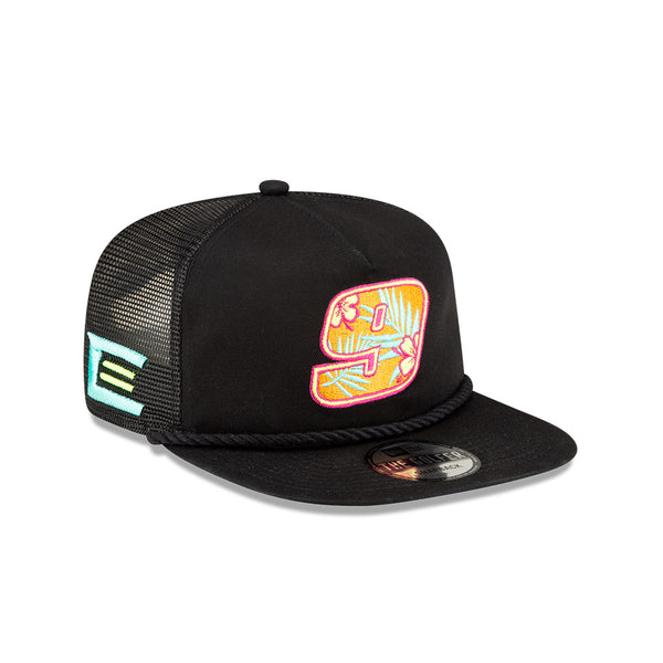 TROPICAL 9 NEW ERA GOLFER TRUCKER HAT