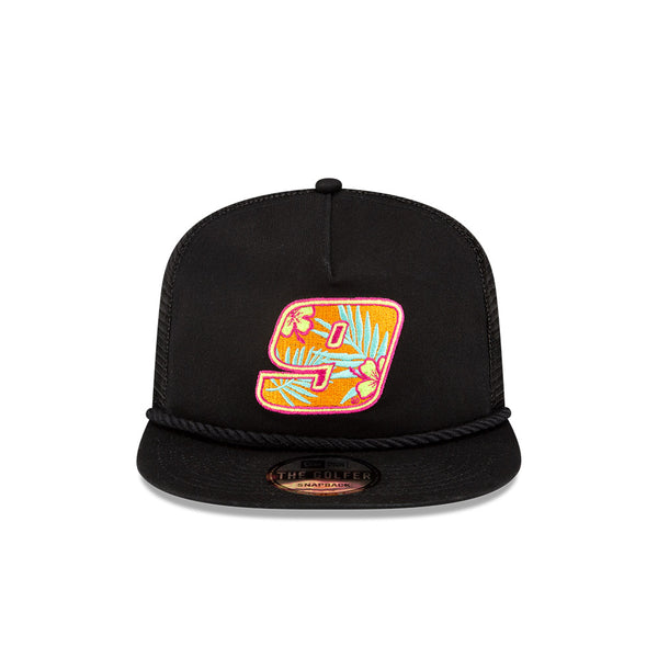 TROPICAL 9 NEW ERA GOLFER TRUCKER HAT
