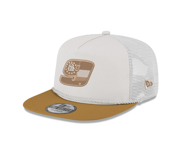 CASQUETTE DE GOLFER TRUCKER NOIR CE NEW ERA