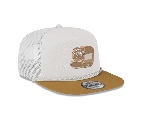 CASQUETTE DE GOLFER TRUCKER NOIR CE NEW ERA
