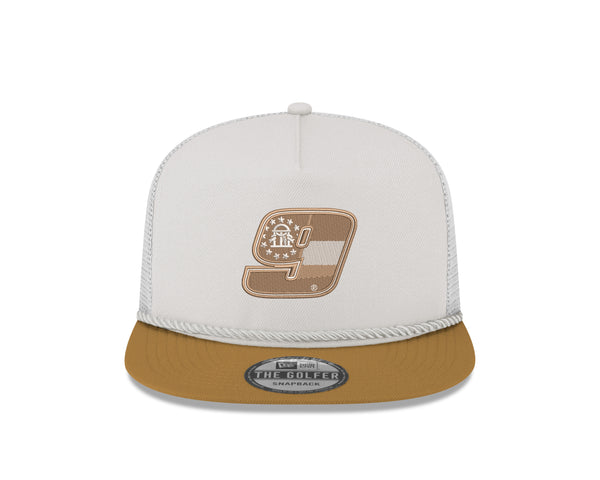 CASQUETTE DE GOLFER TRUCKER NOIR CE NEW ERA