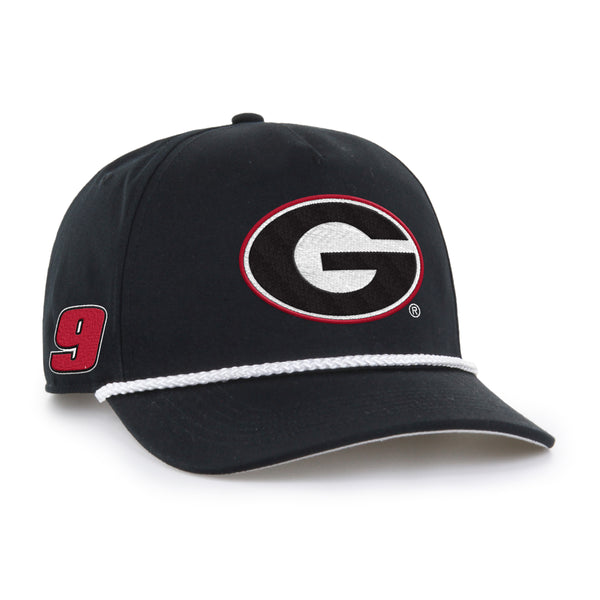 GEORGIA BULLDOGS X CHASE ELLIOTT '47 BLACK HITCH HAT