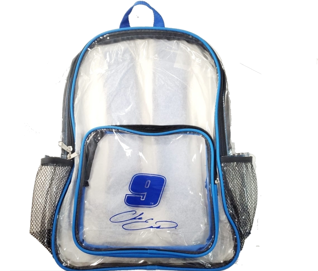 Nascar clear backpack best sale