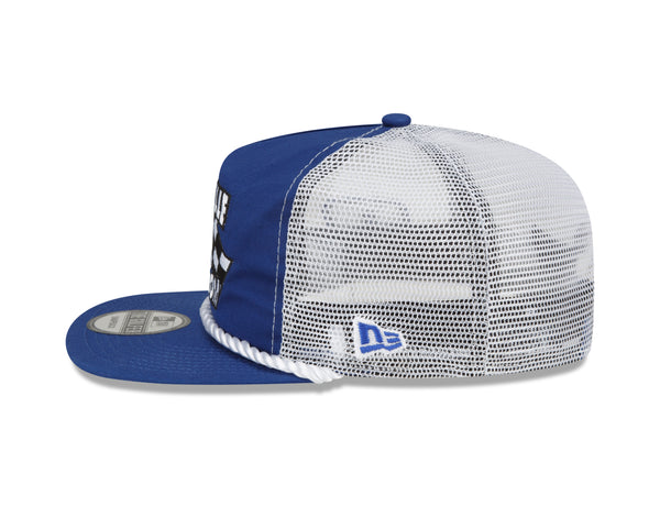 BLUE & WHITE POOL ROOM NEW ERA GOLFER TRUCKER HAT