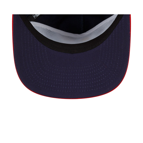 BLUE & RED GEORGIA 9 NEW ERA GOLFER HAT