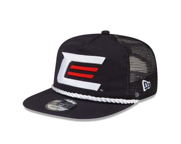 NAVY CE NEW ERA GOLFER TRUCKER HAT