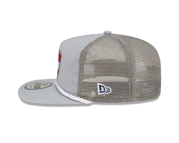 GREY GEORGIA 9 NEW ERA GOLFER TRUCKER HAT
