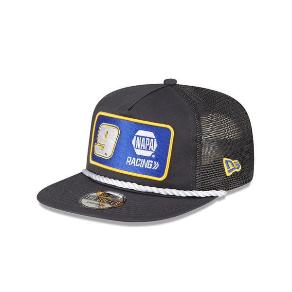 GRAPHITE NAPA NEW ERA GOLFER TRUCKER HAT