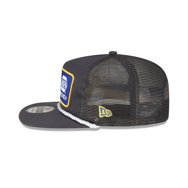 GRAPHITE NAPA NEW ERA GOLFER TRUCKER HAT