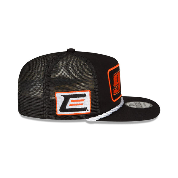 GORRA DE CAMIONERO DE GOLFISTA 9 NEGRA HOOTERS NEW ERA