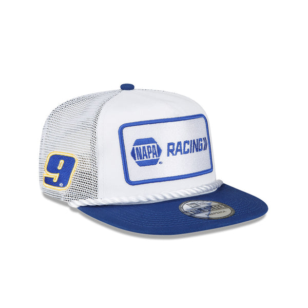 WHITE NAPA NEW ERA GOLFER TRUCKER HAT