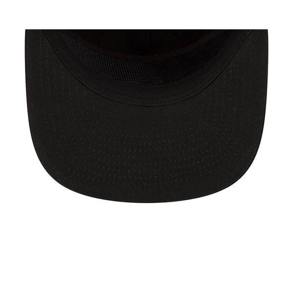 BLACK CE GA OUTLINE NEW ERA GOLFER TRUCKER HAT