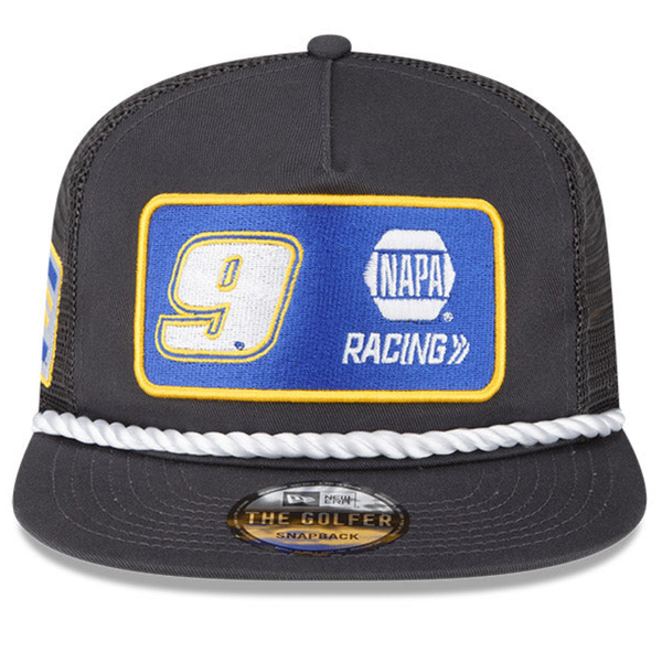 GRAPHITE NAPA NEW ERA GOLFER TRUCKER HAT
