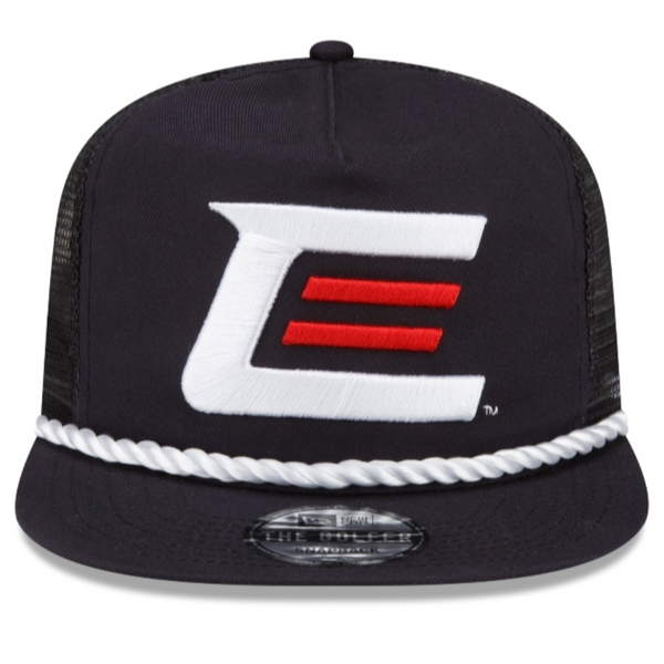 NAVY CE NEW ERA GOLFER TRUCKER HAT