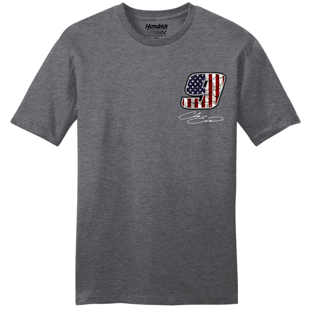 GREY AMERICAN 9 TEE – Chase Elliott Store