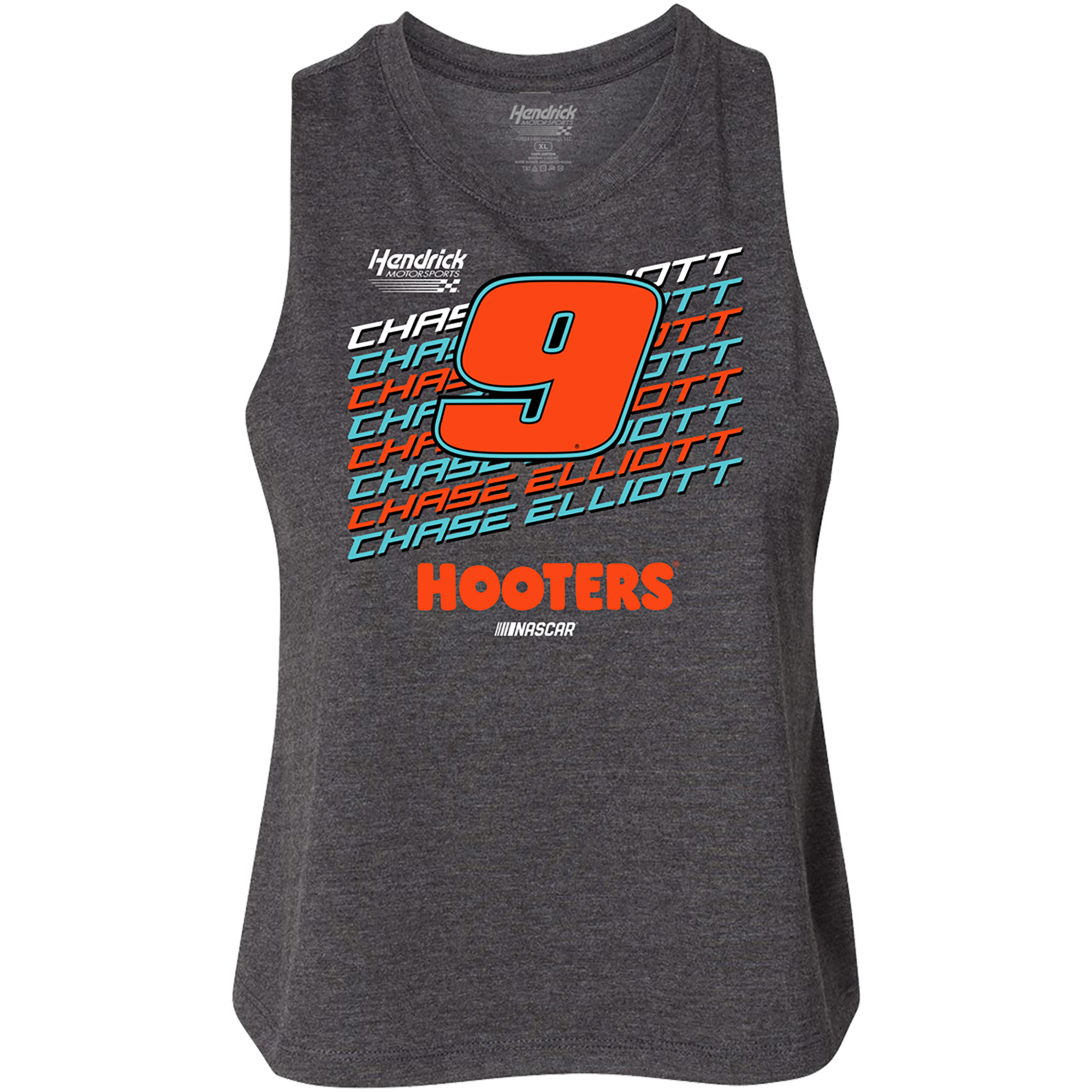 Hooters タンク　タンクトップ　セット LADIES GREY HOOTERS TANK – Chase Elliott Store