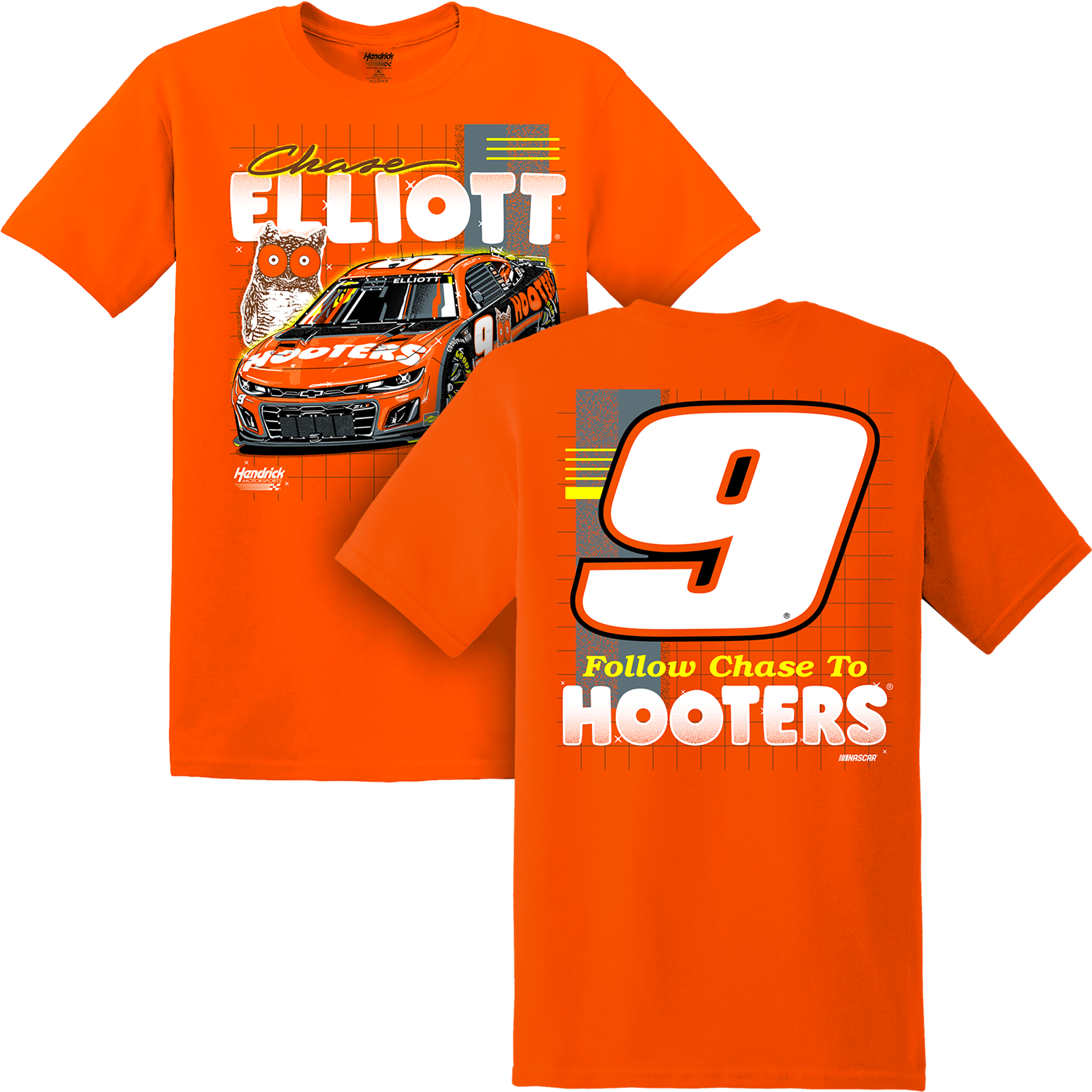 ORANGE HOOTERS TEE