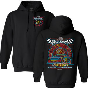 BLACK DAWSONVILLE POOL ROOM HOODIE