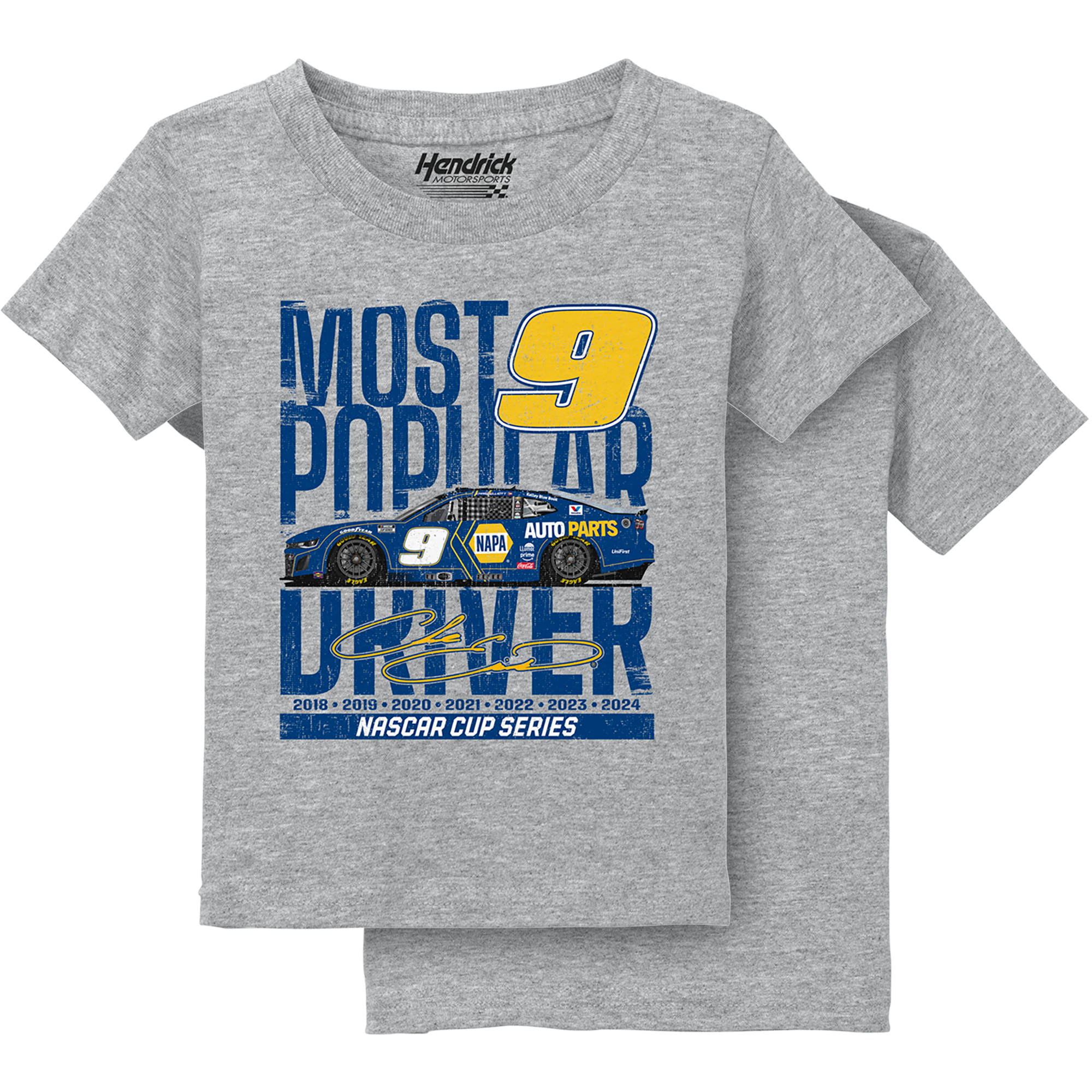 GREY MPD TODDLER TEE