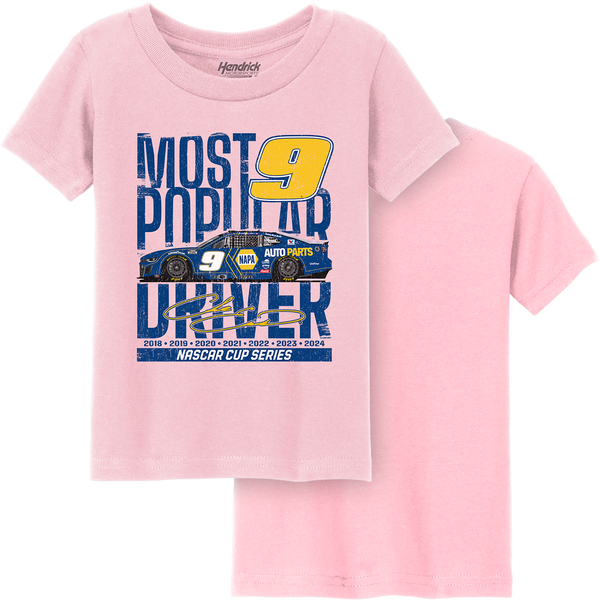 PINK MPD TODDLER TEE