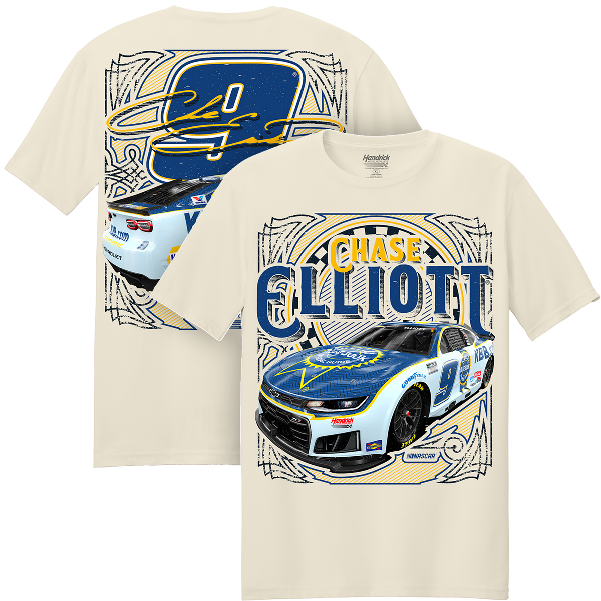 KBB NATURAL TEE – Chase Elliott Store