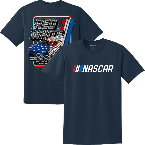 *PRE-ORDER* NAVY RED, WHITE & BURNOUTS
