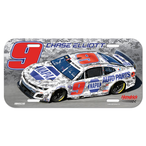 *PRE-ORDER* PLASTIC NAPA PATRIOTIC LICENSE PLATE