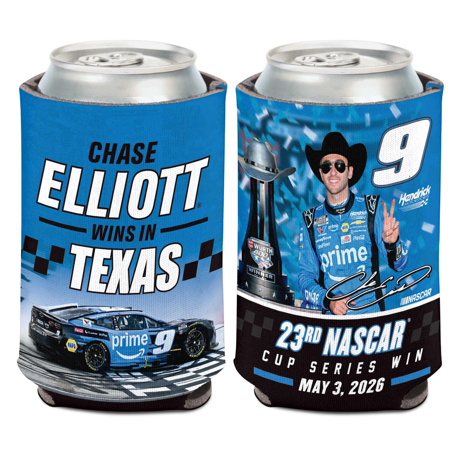 23RD TEXAS WIN CAN COOLER – Chase Elliott Store