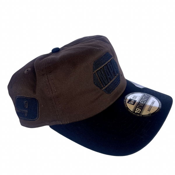 ESPRESSO AND BLACK NAPA NEW ERA 19TWENTY HAT