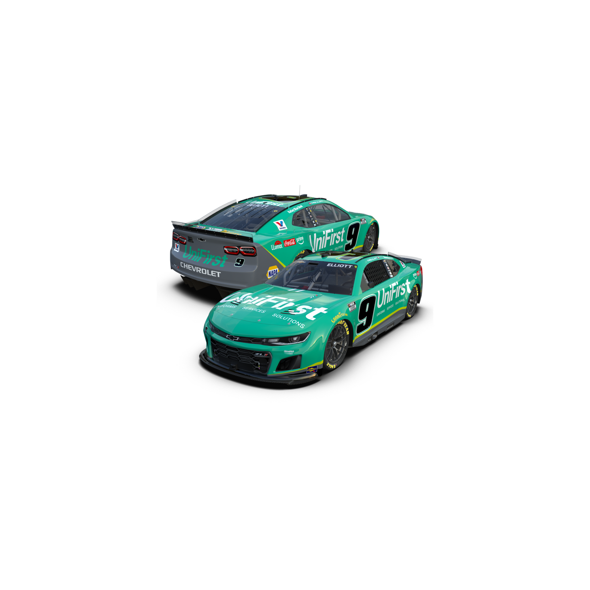 *PRE-ORDER* 2026 UNIFIRST REGULAR PAINT 1:64 DIE-CAST – Chase Elliott Store