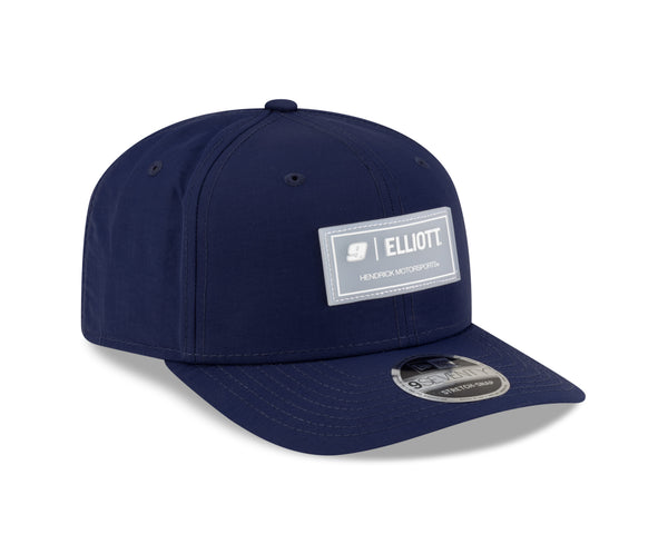 NAVY PVC PATCH 970 STRETCH SNAP HAT