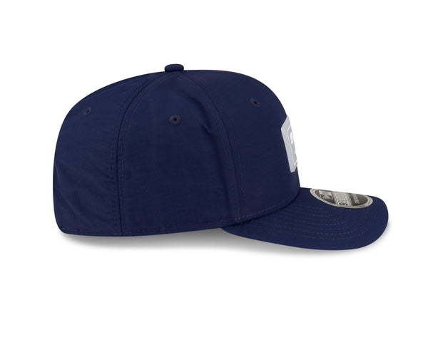 NAVY PVC PATCH 970 STRETCH SNAP HAT