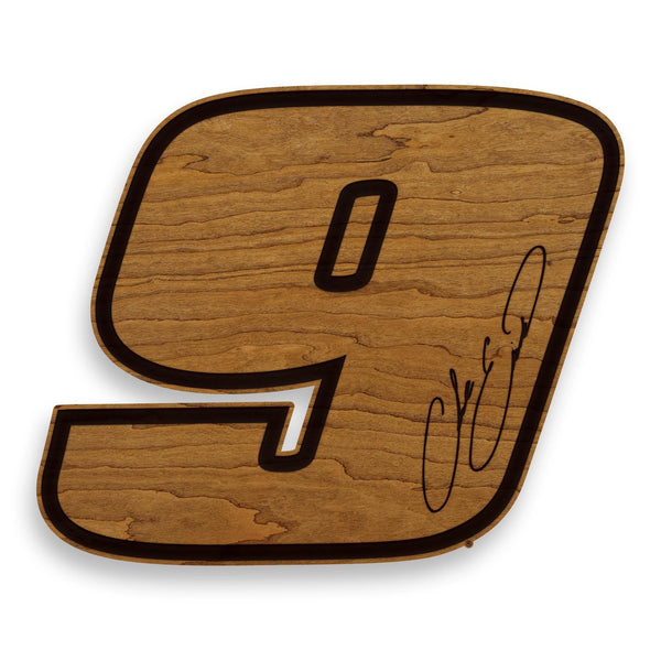 Chase Elliot # 9 Wooden Wall Hanging