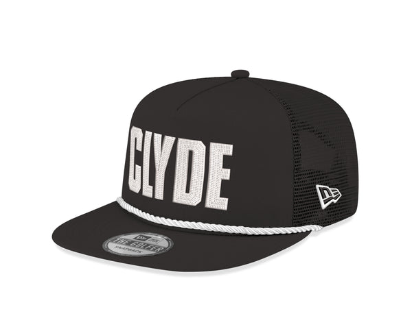 CASQUETTE DE GOLFER TRUCKER NOIR CE NEW ERA 