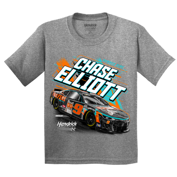 YOUTH GREY HOOTERS TEE