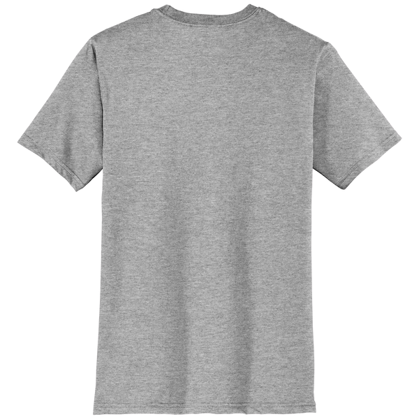 T-shirt gris à logo délavé