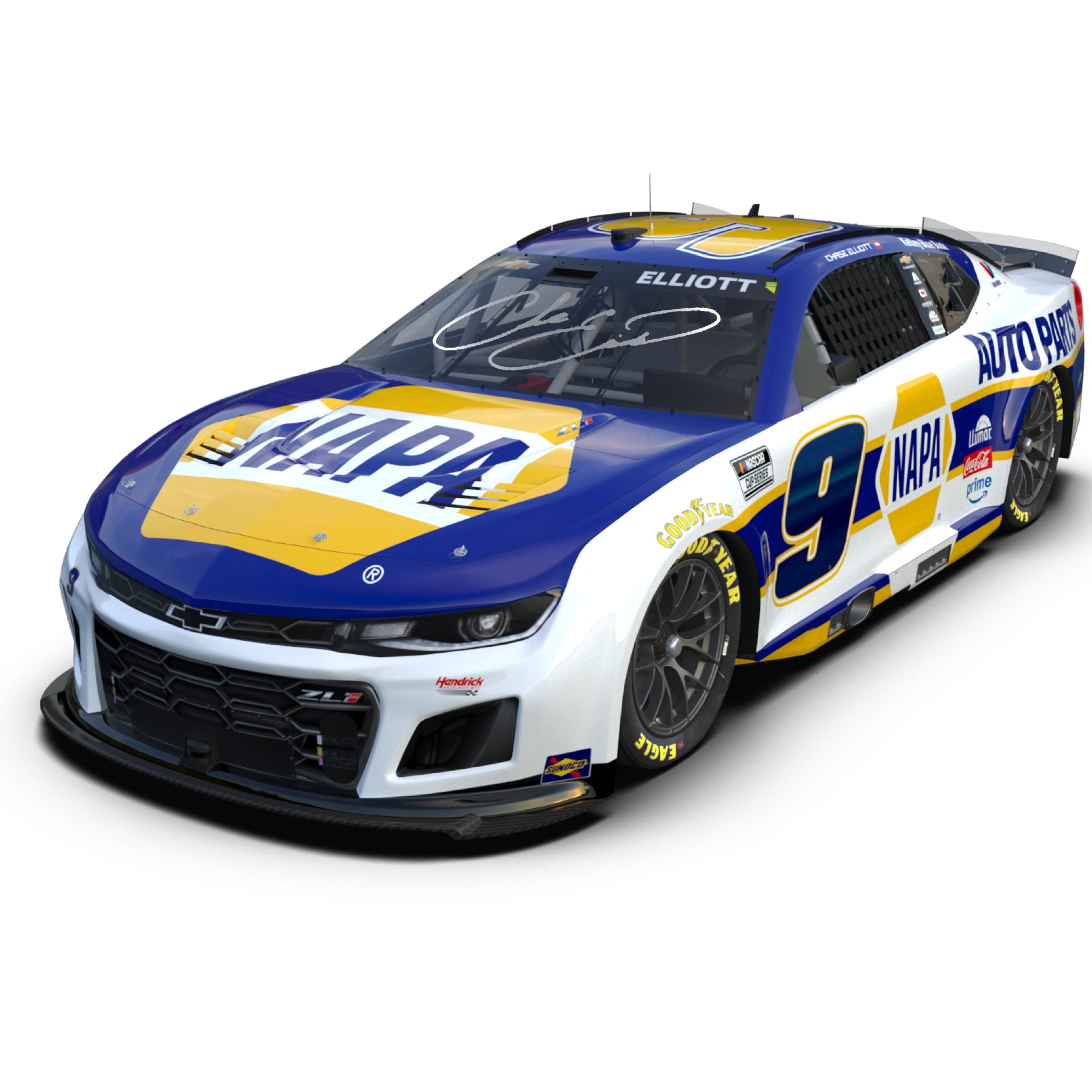 *PRE-ORDER* 2026 NAPA AUTOGRAPHED ELITE REGULAR PAINT 1:24 DIE-CAST