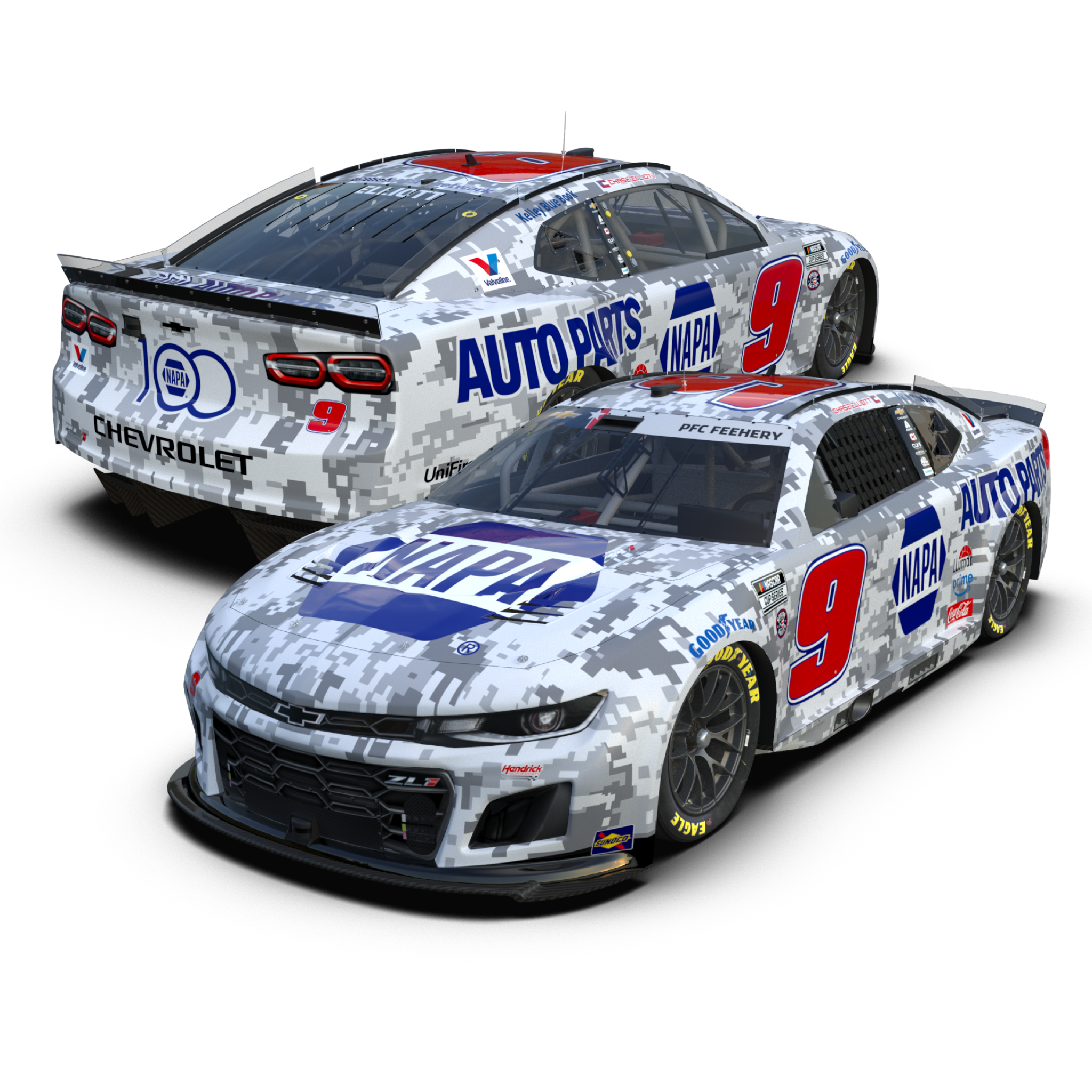 *PRE-ORDER* 2025 NAPA PATRIOTIC ARC REGULAR PAINT 1:24 DIE-CAST