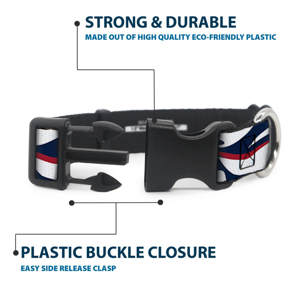 Plastic Clip Collar - William Byron #24 Car Scheme White/Red/Blue