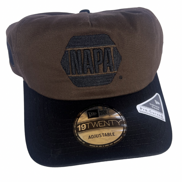 ESPRESSO AND BLACK NAPA NEW ERA 19TWENTY HAT