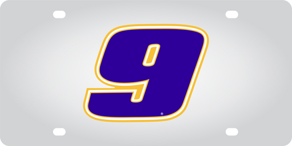Chase Elliott NAPA # Only Stainless Steel License Plate
