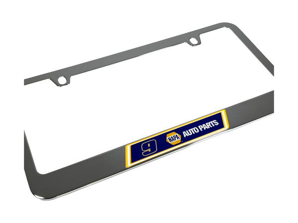 Chase Elliott NAPA # & Sponsor Chrome License Plate Frame