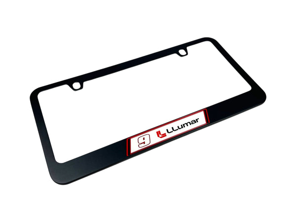 Chase Elliott LLumar # & Sponsor Black License Plate Frame