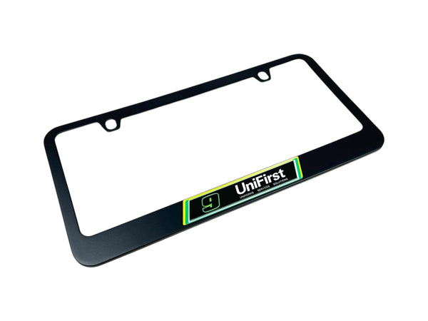 Chase Elliott UniFirst # & Sponsor Black License Plate Frame