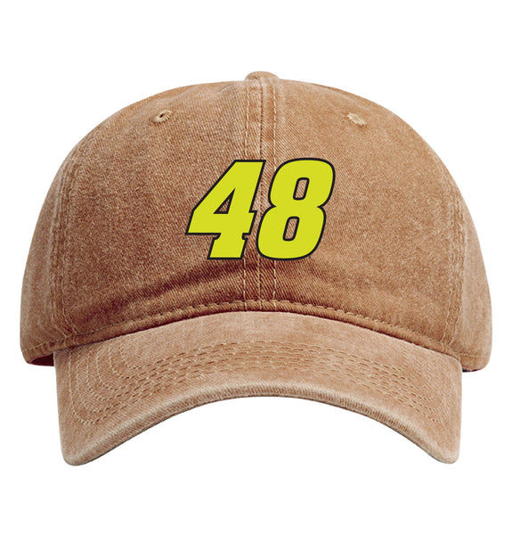 Hendrick Motorsports #48 Neon, Nascar Baseball Cap – Colorful Design