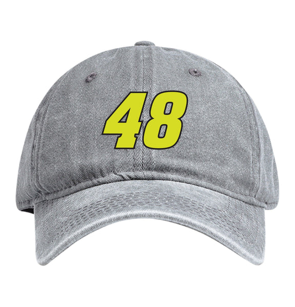 Hendrick Motorsports #48 Neon, Nascar Baseball Cap – Colorful Design